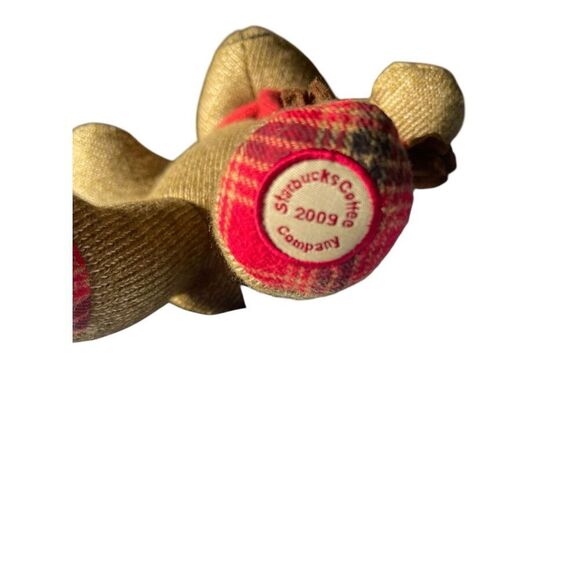 Starbucks Gold Red 2009 exclusive collection 88th Bearista Bear Edition Plush - Picture 6 of 8